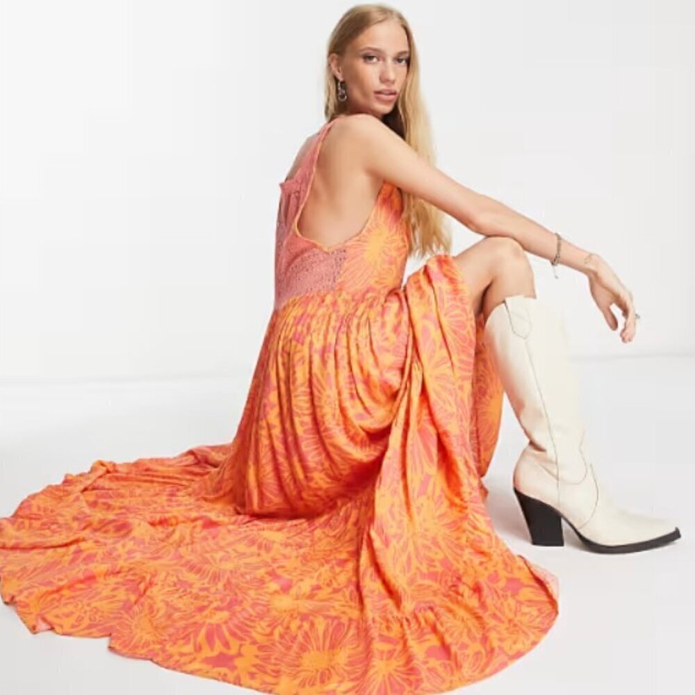 Free People Intimately Tiers For You Maxi Dress